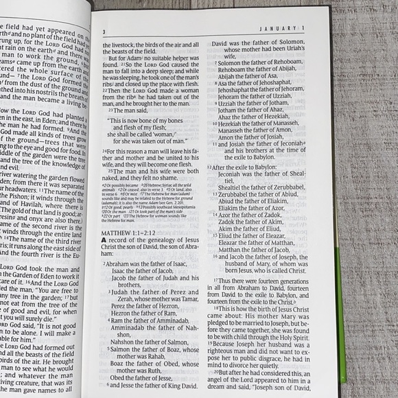 One Year Bible NIV  FREE WITH PURCHASE - Picture 5 of 11